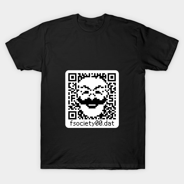 Fsociety dat barcode T-Shirt by Doswork